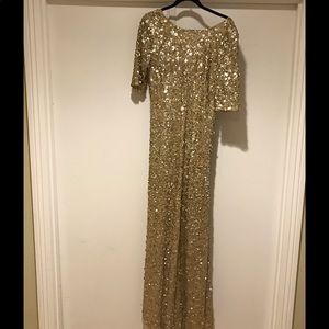 Adrianna Papell all over sequin dress